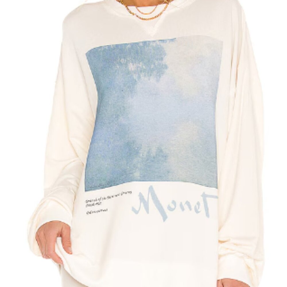 New Selkie "The Pillow Sweater" in Monet Collector White